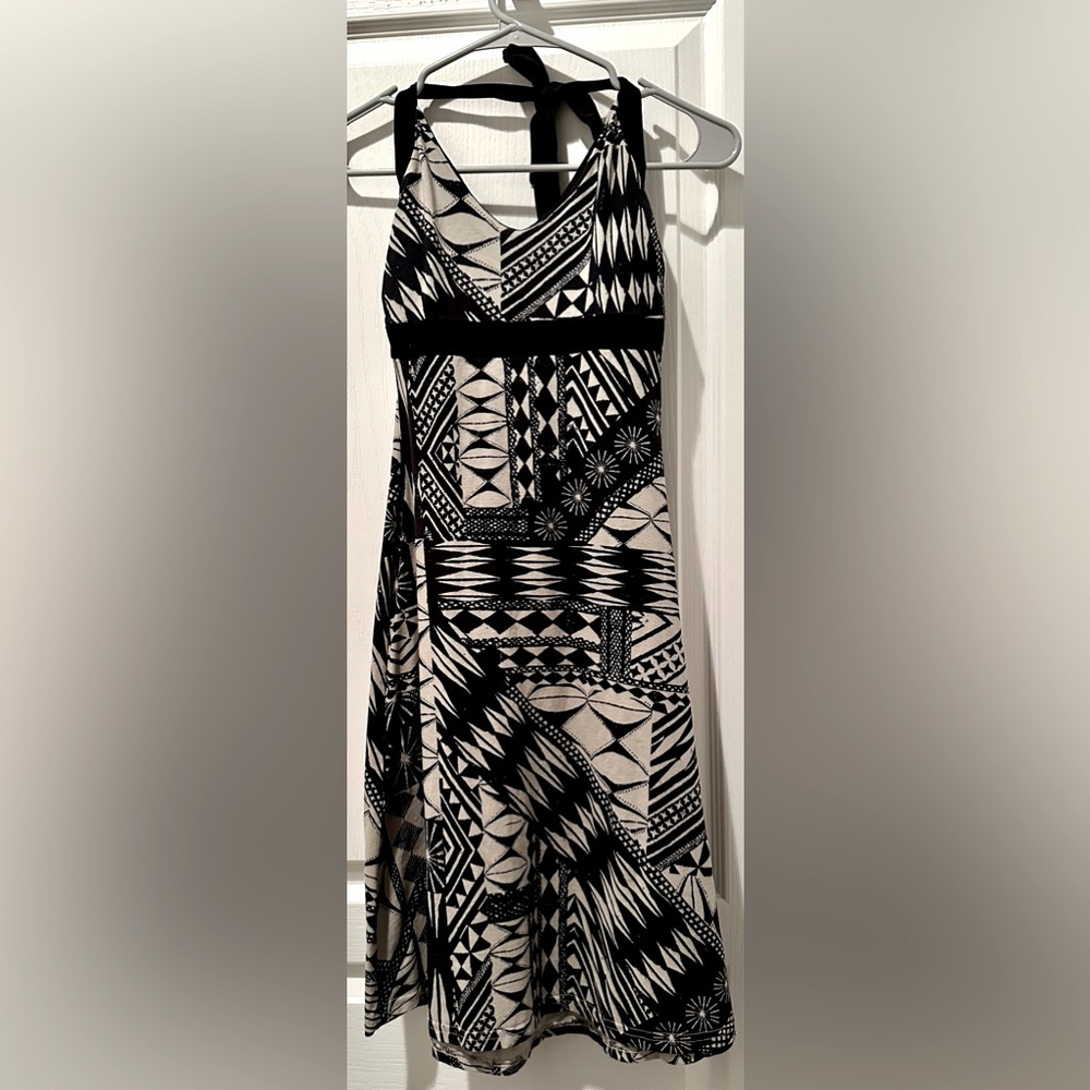 Patagonia Liana Halter Mini Dress in Medina Stone